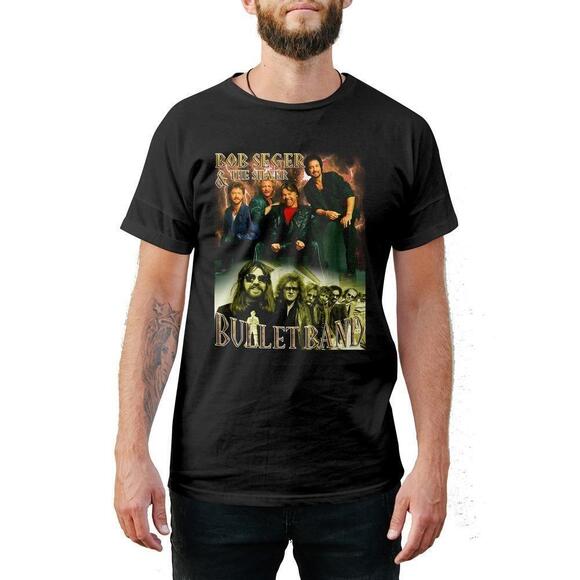 Other - Retro Bob Seger And The Silver Bullet Band Music Fan Unisex T-Shirt